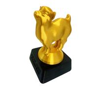 RJW Design Store Gold Cup GOAT Championship Trophy, 3D Printed Personalised Design, Trophy for Sports Awards