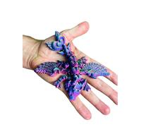 RJW Design Store Heart Tail Dragon Colour Changing Fidget - Pet Articulated Dragon - Epic Fidget Stress Relief String Pet Dragon
