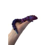 RJW Design Store Large Reptile Colour Changing Fidget Toy - Pet Articulated Gila Lizard - Lizard Fidget Stress Relief String Pet Lizard