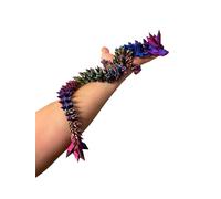 RJW Design Store - Ultimate Crystal Chroma Dragon Colour Changing Fidget Toys, Dragon Fidget Pet - Fidget Toy Set Stress Relief - Calming Gift Idea, Play & Entertainment (21" Giant)