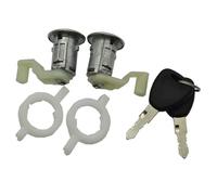 RJXDUPHT Door Lock Cylinder Set With 2 Compatible With Clio II Master Scenic Vehicle Accessories Parts