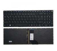 RJXDUPHT US UK Spanish Latin German Keyboard Compatible With Aspire 5 A517 A517-51 A515 A515-51 A515-51G A515-41 A515-41G Compatible Replacement Keyboard(GR WITH BACKLIT)