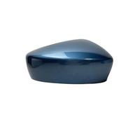 RJXIUETN Car Accessories Mazda 2 Demio 2016-2023 Rearview Mirror Cover Shell Lid Case (R Blue)