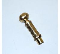 RK NAUTICAL INSTRUMENT Vintage Style Brass Walking Stick Handle, Polish Handmade Decorative Cane Knob, Gold Tone