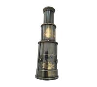 RK NAUTICAL INSTRUMENT Vintage Style Telescope, Black Antique Brass, 4.5 inches, Mini Pocket Size