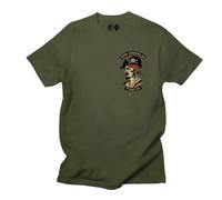 RK Pirates T-Shirt Rum Knuckles Khaki S