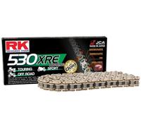 RK Racing Chain GB530XRE-130 Gold 130 Link XW-Ring Chain with Connecting Link