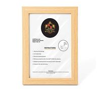 RK RETAIL KING | A1,A2,A3,A4,A5,A6 Modern Style Wood Photo Picture Poster Frames | Wall Mount or Table Top (12x12 Inch (30.5*30.5cm)) (OAK)