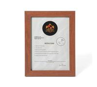 RK RETAIL KING | A1,A2,A3,A4,A5,A6 Modern Style Wood Photo Picture Poster Frames | Wall Mount or Table Top (19x13 Inch (48.2*33 cm)) (WALNUT)