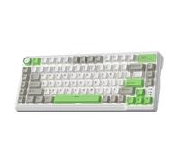 RK ROYAL KLUDGE L75 Gasket Mount Mechanical Keyboard w/Knob/Macro Keys & Touchable Nameplate, Tri-Mode BT/2.4G/USB-C 75% TKL Wireless Keyboard, Hot Swappable, Pro Software, Massive 8000mAh Battery