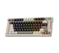 RK ROYAL KLUDGE L75 Gasket Mount Mechanical Keyboard w/Knob/Macro Keys & Touchable Nameplate, Tri-Mode BT/2.4G/USB-C 75% TKL Wireless Keyboard, Hot Swappable, Pro Software, Massive 8000mAh Battery