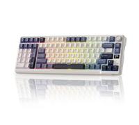 RK ROYAL KLUDGE L98 Gasket Mount Mechanical Keyboard w/Display Screen & Hot-Swap Knob, Tri-Mode BT/2.4G/USB-C 95% Wireless Keyboard w/Left Number Keys, Hot Swappable, Pro Software, 8000mAh Battery