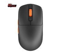 RK ROYAL KLUDGE M30 Bluetooth Wireless Mouse PAW3311 41G Lightweight 12000dpi Tri-mode Gamer Computer Mouse Ergonomic Software Black Orange