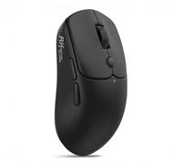 RK ROYAL KLUDGE MO1 Wireless Mouse, 51g Ultra-Lightweight Computer Mice, 6 Programmable Buttons, Quiet Click, 2.4GHz/Bluetooth/Wired, 6000 DPI Optical Sensor, Black