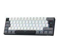 RK ROYAL KLUDGE RK61 Wireless 60% Mechanical Keyboard,QWERTY UK Layout | 61 Keys Triple Mode BT5.0/2.4G/USB-C Portable Compact Gaming Keyboard, PBT Keycaps, Pro Software, Hot Swappable Custom Switch