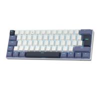 RK ROYAL KLUDGE RK61 Wireless 60% Mechanical Keyboard,QWERTY UK Layout | 61 Keys Triple Mode BT5.0/2.4G/USB-C Portable Compact Gaming Keyboard, PBT Keycaps, Pro Software, Hot Swappable Custom Switch