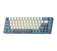 RK ROYAL KLUDGE RK68 65% RGB Wireless Mechanical Keyboard for Gaming, Work | 68 Keys Compact TKL Tri-Mode BT/2.6GHz/USB-C Gaming Keyboards for Mac/Win, Hot Swappable, Custom Switch, Software Support