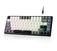 RK ROYAL KLUDGE RK84 75% TKL RGB Wired Mechanical Gaming Keyboard