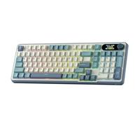 RK ROYAL KLUDGE S98 Mechanical Keyboard w/Smart Display & Knob, Top Mount 96% Wireless Mechanical Keyboard BT/2.4G/USB-C, Hot Swappable, Software Support, Massive Battery, 98 Keys