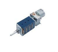 RK27 Motorised Potentiometer for Audio Remote Control, Carbon Layer 50K/100K Ohm, Half Shaft 25 mm Shaft Length, Round Design for Volume Control (100 KA)