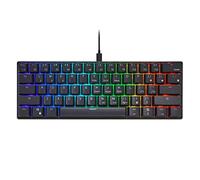 RK61 Wired 60 Ultra-Compact Mechanical Gaming Keyboard RGB Backlit Blue for Gamer Office Worker with Customizable Per-Key Lighting Macro Programming Ergonomic Design and Detachable Type-C USB Cable