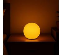 RKDTX LED Ball Light,5-Inch Cordless Orb Light with Remote,16 Color Changing Night Light for Kids,Rechargeable Mood Lamp,IP68 Waterproof for Home,Party,Pool,Christmas Decor