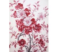 RKFLGEW Flowers DIY Bead Embroidery Kits Red Flowering Tree DIY Bead Embroidery Kits Cross Stitch Kit Beadwork Set 3Mm Beads for Needlework Crafts 30x40 cm