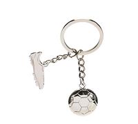 RKG Football Soccer Boot Ball Metal Keyring Key Fob