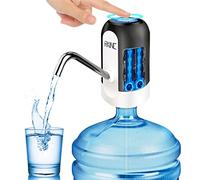 RKINC Automatic Water Dispenser, Portable USB Rechargeable Wireless Electric Water Pump Fast Pumping Universal Gallon Bottle Dispenser Switch and Water Pump for Indoor