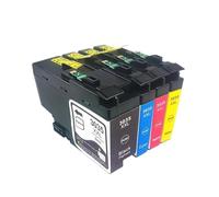 RKJRTK Clog Resistant ABS Inks Cartridge Set, Anti Leak Inks Cartridges Set, For Printers Multi Compatible Design, ABS Bulk Printing In-ks For Documents & Photos