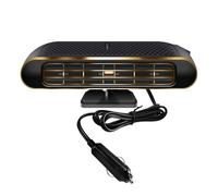 RKJRTK Portable 12V Car Warmer Heater, Vehicle Electronic Air Cooler, Defroster Quick Windshield Demister Warm Air Blower EnergySaving For Cold Weather Travel Car Interior Warmer