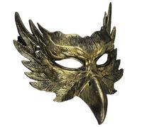 RKJRTK Unique Hawks Design PartyMask, Ventilated Materials Adjustable Strap, For Halloween And Costumes Event Party Hawks Face-Mask