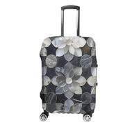 RKJVB Luggage Covers Anti-Scratch Suitcase Cover Pattern Flower Washable Elastic Suitcase Protector Travel Luggage Protector Covers Carry On Luggages Cover, Pattern Flower, Small