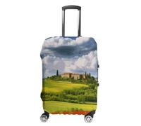 RKJVB Luggage Covers Anti-Scratch Suitcase Cover Tuscany Spring Washable Elastic Suitcase Protector Travel Luggage Protector Covers Carry On Luggages Cover, Tuscany Spring, Small