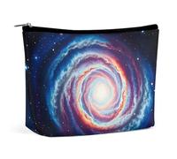 RKJVB Outer Space Nebula Gas Cloud Makeup Bag for Women Portable Cosmetic Bag Waterproof Toiletry Bag Storage Bag Large Makeup Pouch Aesthetic Handheld Makeup Bag for Travel Work, style, One Size
