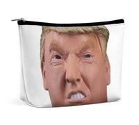 RKJVB US Presidential Officials Makeup Bag for Women Portable Cosmetic Bag Waterproof Toiletry Bag Storage Bag Large Makeup Pouch Aesthetic Handheld Makeup Bag for Travel Work, style, One Size