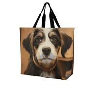 Rkklvbns Dog Training Women Tote Bag Shoulder Grocerie Bags Portable Storage Handbag Lightweight Durable for Work Travel Casual Bag
