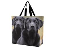 Rkklvbns Labrador Retriever Dog Women Tote Bag Shoulder Grocerie Bags Portable Storage Handbag Lightweight Durable for Work Travel Casual Bag