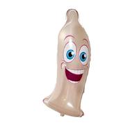 RKMYTR 1 Piece Large Inflatable Prank Balloon for Bachelorette Hen Party Games, Bridal Shower Decoration, Hen Party Balloons Photo Prop Supplies, and Hen Night.
