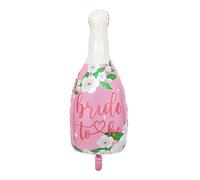 RKMYTR Floral design Champagne Bottle Balloons, 2Pack Hen Night Balloon,Hen Party Decorations, Bridal Shower & Bachelorette Party Accessories