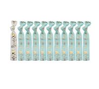 RKMYTR Hen Party Wristbands Set - 1 White Bride Wristband + 10pcs Blue Team Bride Bracelets (12.9x6.6 in) for Bridal Showers, Bachelorette & Hen Party Bags