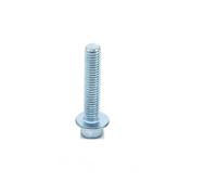 RKODRSMG M5 M6 M8 M10 M12Grade 8.8 Galvanized Hexagonal Flange Bolts Flange Screws Hexagonal Belt Pad GB5787(20mm,M8 2pcs)