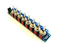 RKpdu3 Power Distribution Module for Model Railway Ideal for lighting, accessories - Constructed ON ON Toggles