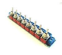 RKpdu4 DPDT Toggle Power Distribution Board for Bachmann, Hornby Model Railway (RKpdu4 (ON) OFF (ON)