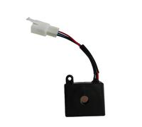 Rkshgw Flasher Relay 48-60V for Ebike and Scooter, Pos/Wires Kit | Easy hook-up with color-coded lines: black to negative, red to positive, blue input for control; stable 48-60V Ebikes signal.