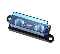 RKURCK 1 Way MEGA/AMG Fuses Holder 100A, Bolt Down M8 5/16" (1 Pack 100A Fuse + 1 Way Fuse Holder)