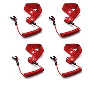 RKURCK 4 Pack Stop Kill Switch Safety Lanyard Band Engine Motor Tether for All Kawasaki Jet Ski JS JT JH JB JF 300 440 550 650 750 800 900 1100 1200 1500 92072-3809