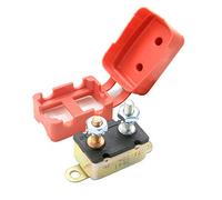 RKURCK 6-28V 30 Amps Circuit Breaker Automatic Reset for Automotive RV Marine Boat with Protective Red Boot Cover 30A