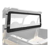 RKV86 Soft Rear Windshield for Ranger UTVs, Back PVC Window Ultra-Clear, Compatible with Polaris Ranger 1000/Crew (2020-2024), XP 1000/Crew XP 1000 (2017-2024), XP 900 (2013-2019), Crew XP 900 (17-19)