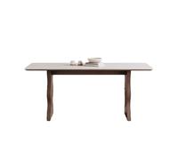RKVXCJHDR Dinning Table Dining Table Rectangular Modern Simple Home Matte Rock Plate Dining Table Kitchen Dining Table(180x80x75cm)
